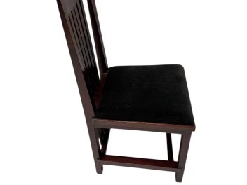 Art Deco Modernist High Back Chair by Hendrik Wouda for Pander, 1924